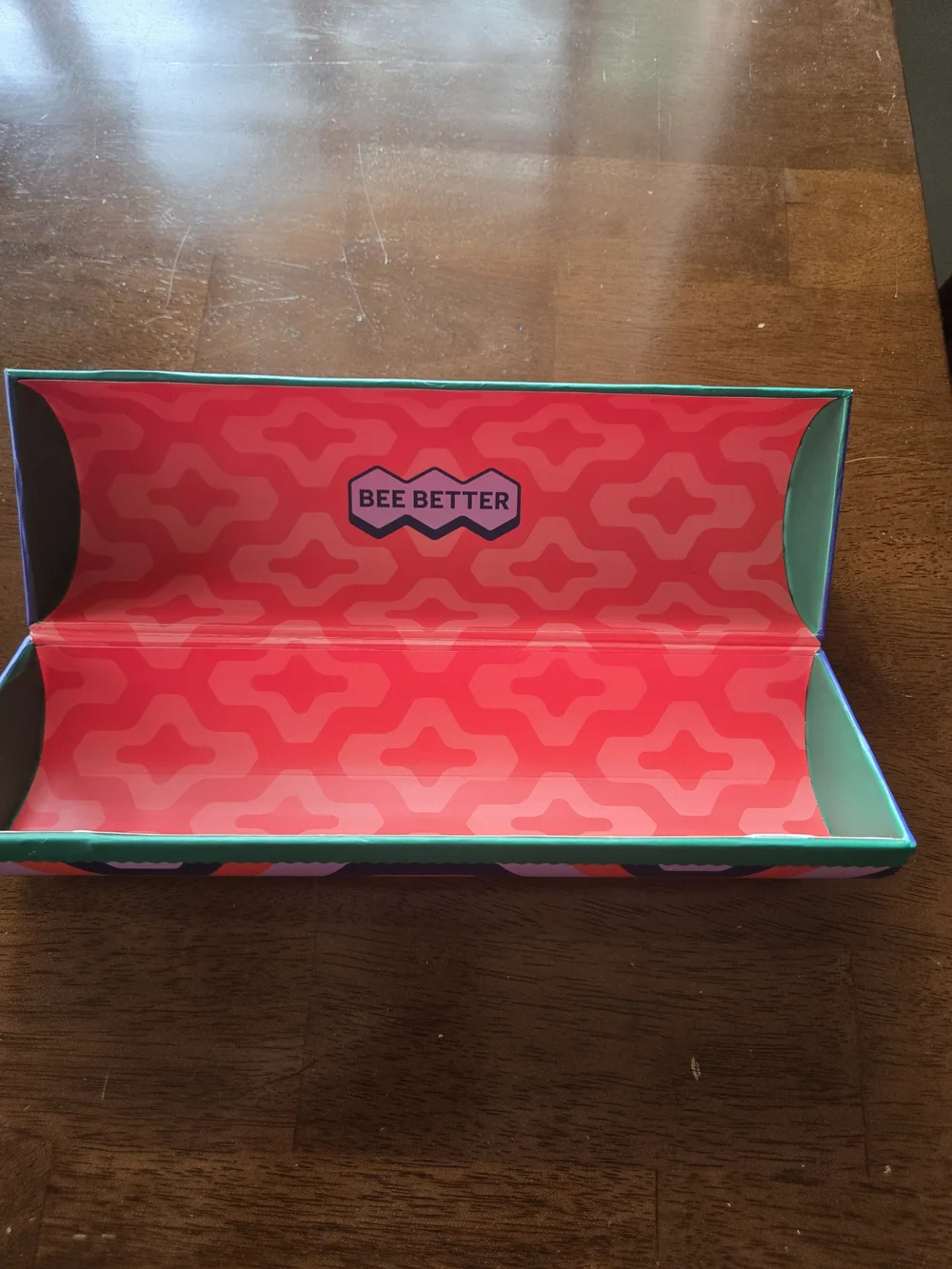 Bombas Hexagon Gift Tube- Purple, Navy & Coral